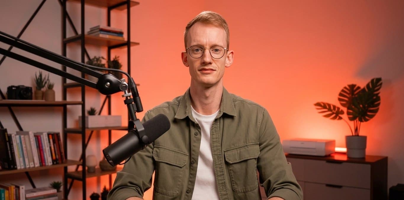 Karsten Stinis in zijn studio